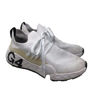 G Fore MG4.1 Spikelese Golf Cleats Sneakers Mens 9 White Lace Up Activewear